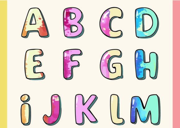 Azalea: A Colorful Heaven of Typographic Artistry