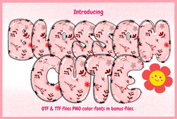 Blossom Cute: A Fresh Take on Playful Typography