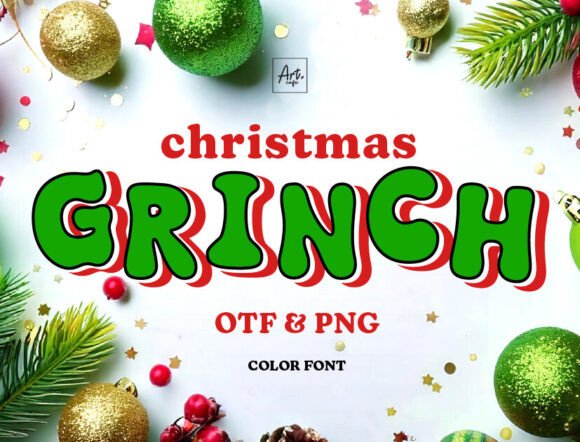 Christmas Grinch: A Font with Whimsical Charm