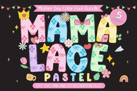 Discovering Mama Lace Pastel: A Font with Heart