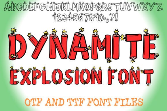 Dynamite Explosion: More Than Just a Quirky Font