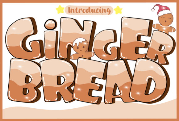 Ginger Bread: A Cozy Font for Sweet Designs