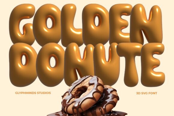 Golden Donute: Adding Glossy Dimension to Your Projects