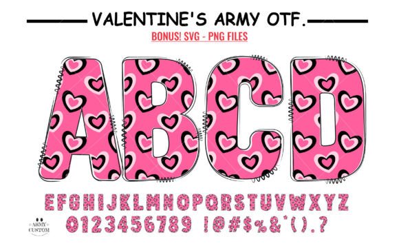 Infuse Your Projects with Romance: The Love Valentine's Layer Heart Font