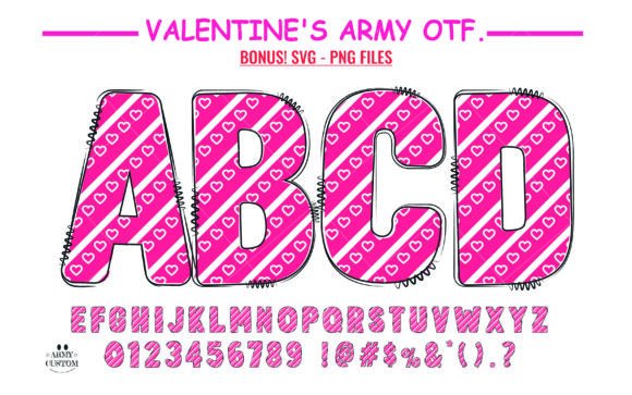 Love Valentine's Diagonal: A Typeface for Heartfelt Connection