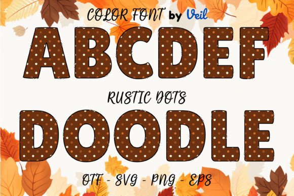 Rustic Dots: The Charming Typeface for Creative Projects