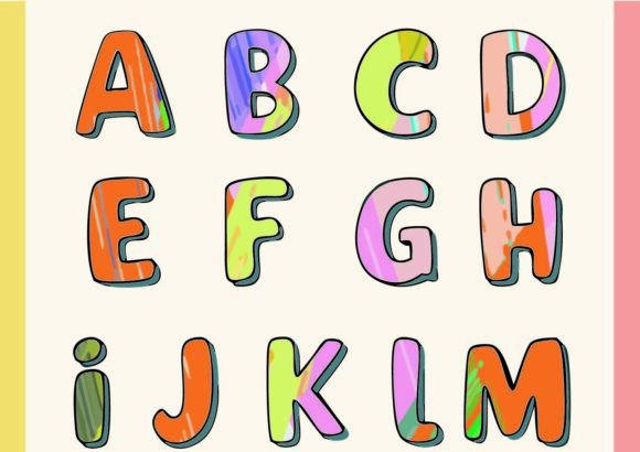 Selena: The Color Font That Turns Every Letter into a Painting
