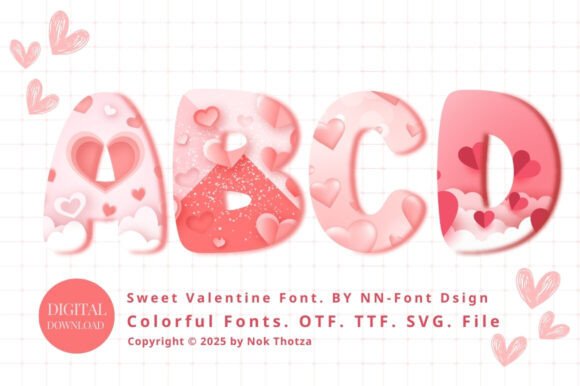 Sweet Valentine: A Font That Speaks the Language of Love