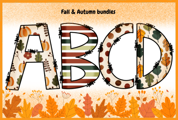 Warm Up Your Designs: A Creative Guide to the Fall & Autumn Alphabet
