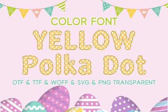 Yellow Polka Dot: A Creative Font for Vibrant Projects
